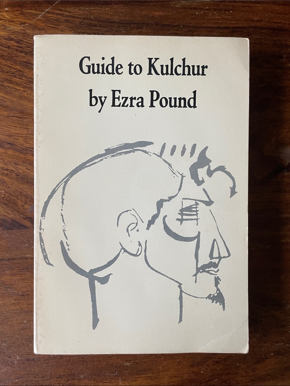 Guide to Kulchur by Ezra Pound Vintage Paperback Book 1968